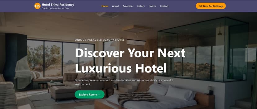 Shiva Hotel Residency