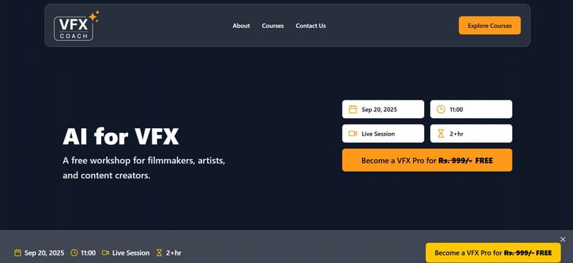 VFX Coach – Training Institute