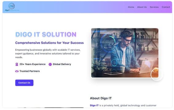 IT Solutions Company Site